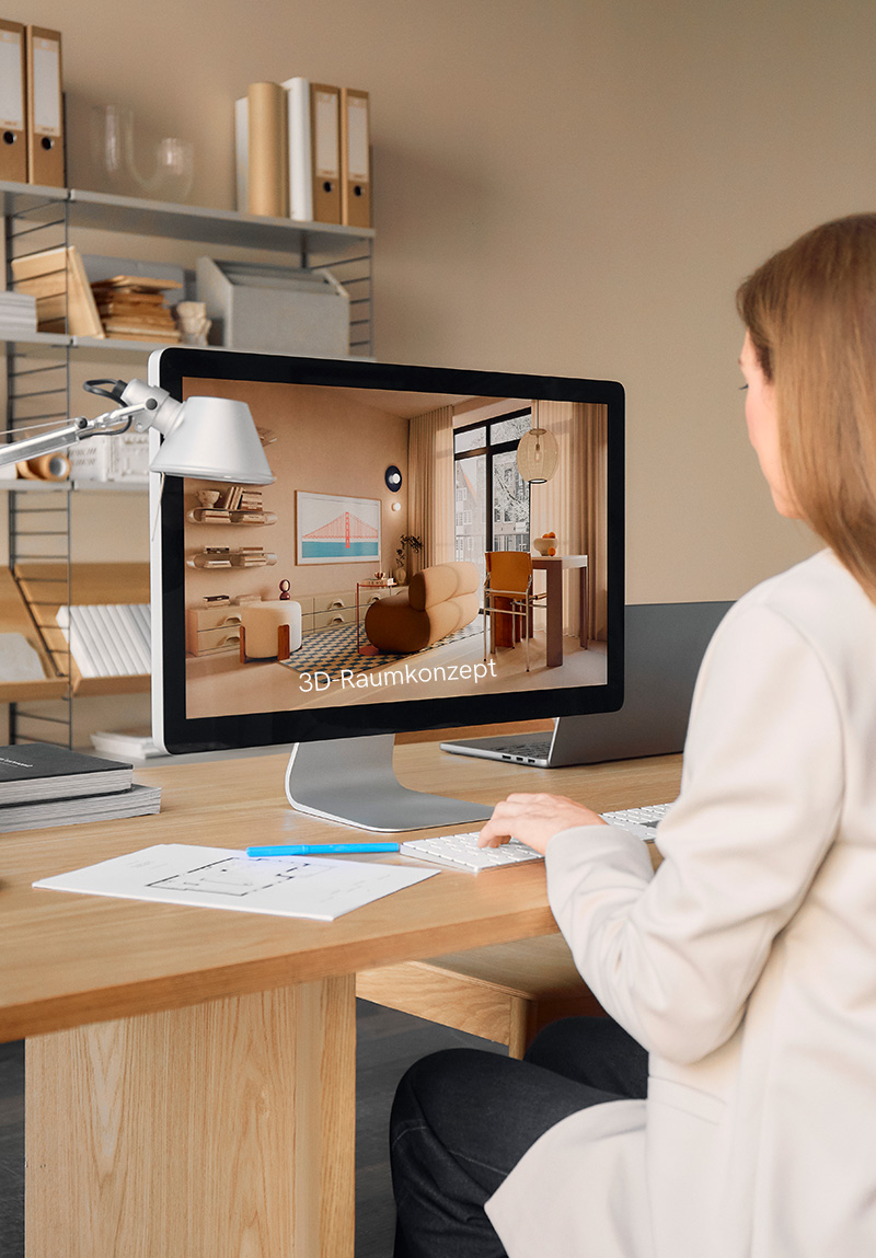 Raumkonzepte mit 3D-Visualisierung