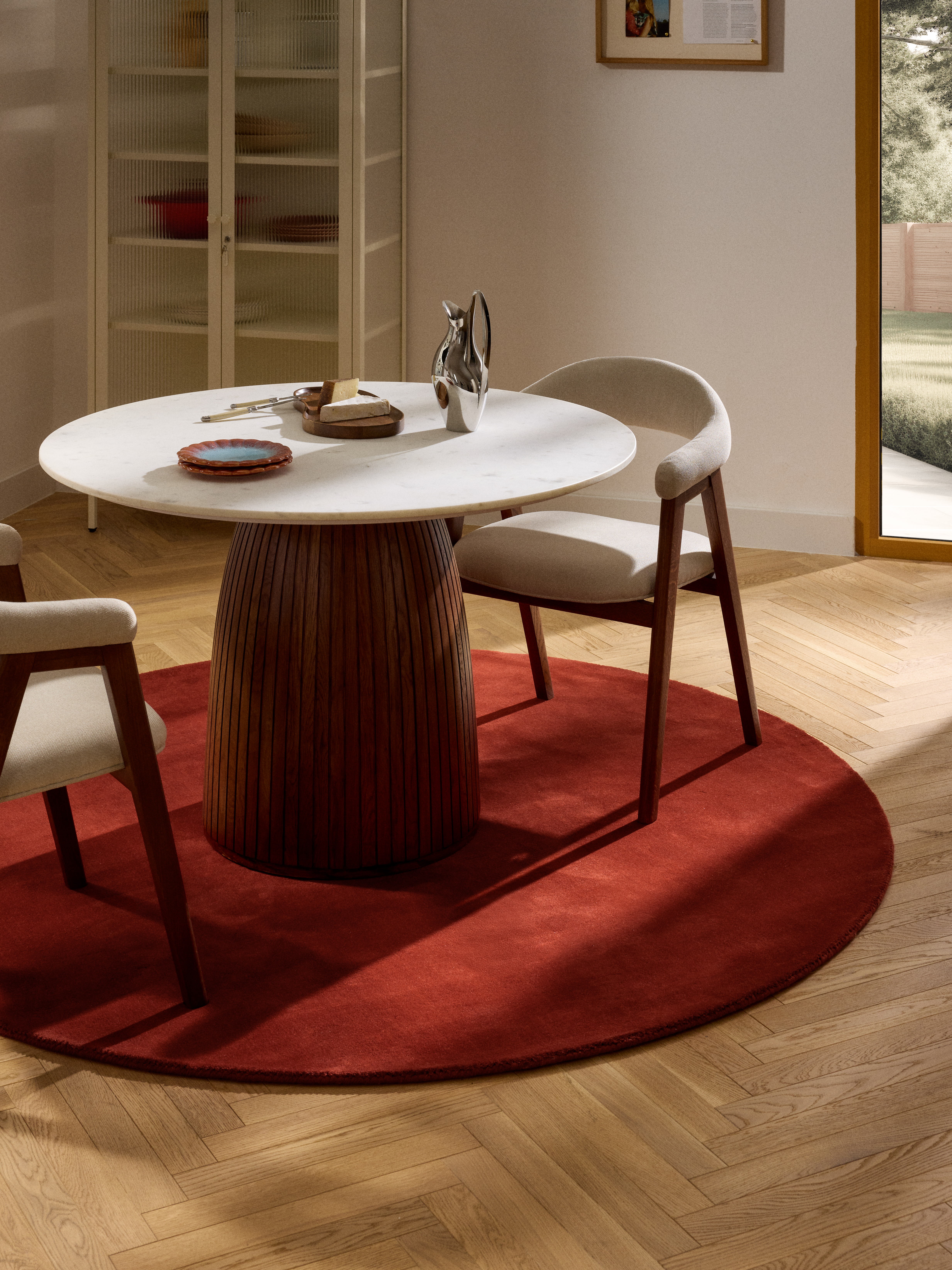In a nutshell: Dining area for small spaces