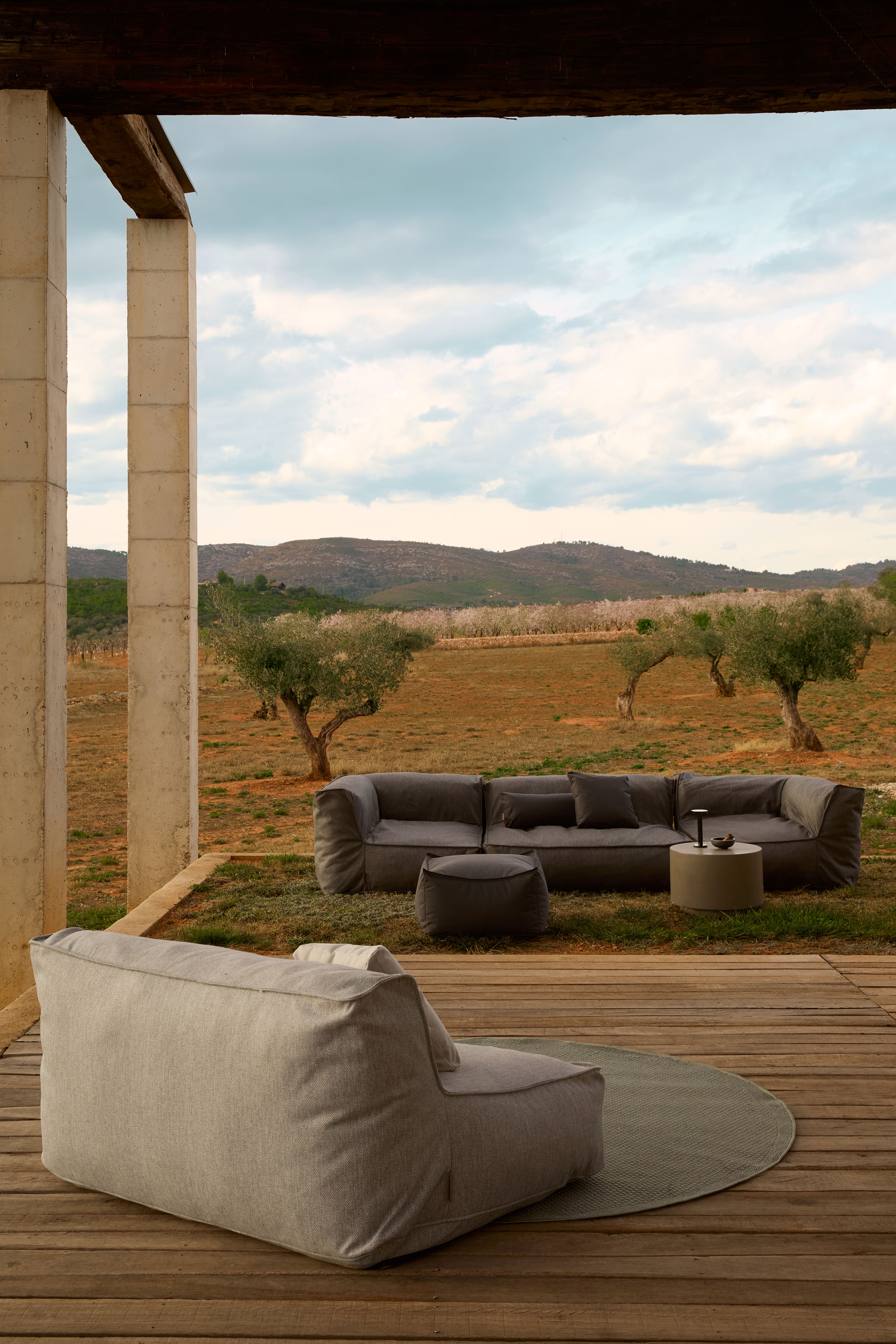 Simply comfortable: outdoor sofas