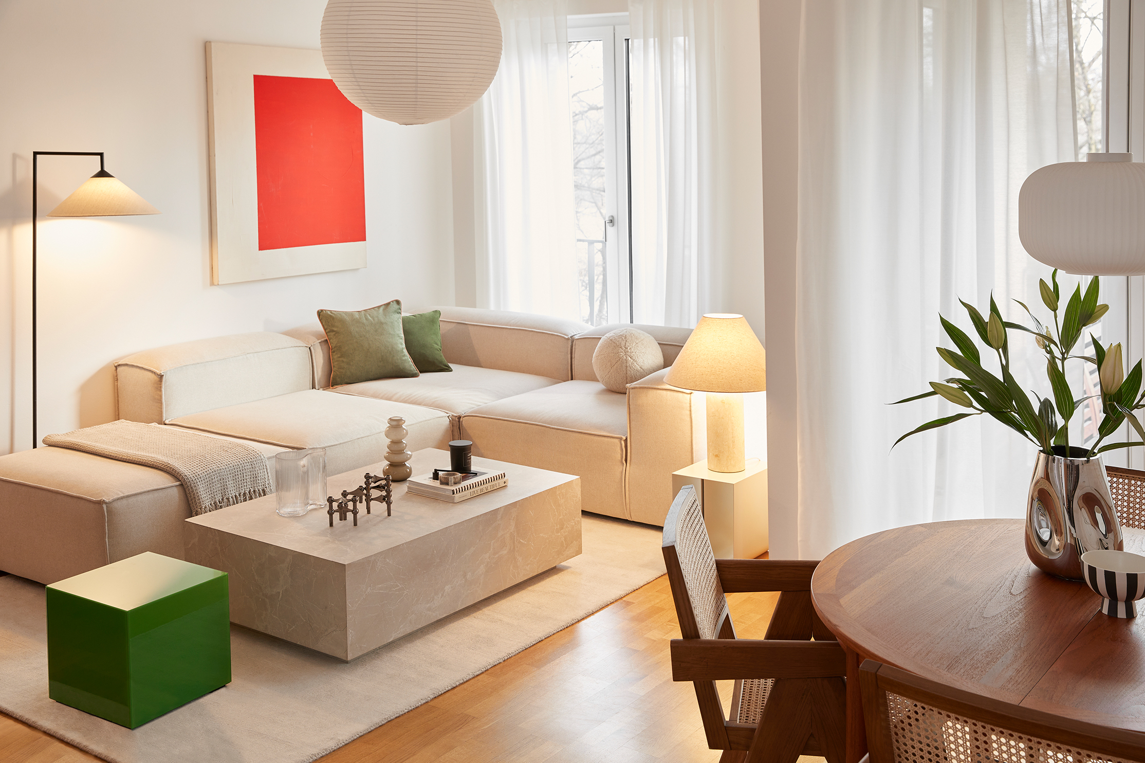 Modernes Wohn- & Esszimmer