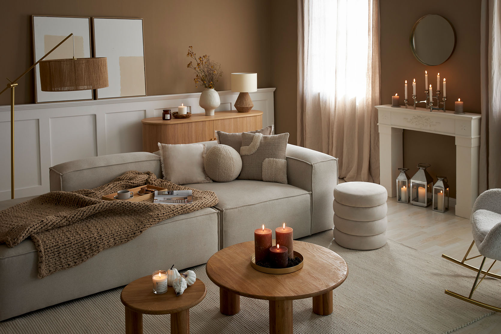 Príjemná obývačka