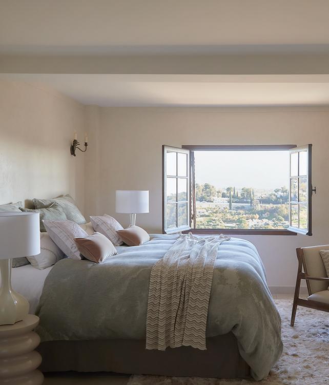 Une chambre aérée