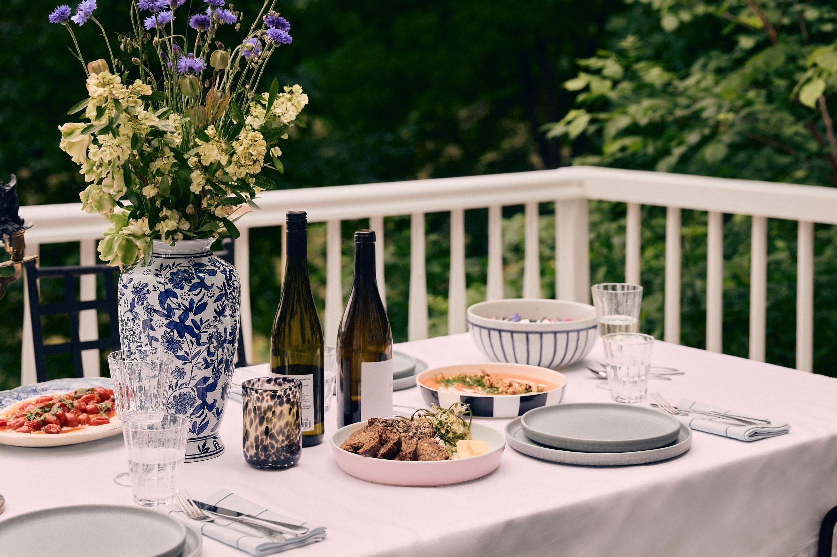 Sommerliches Table Setting