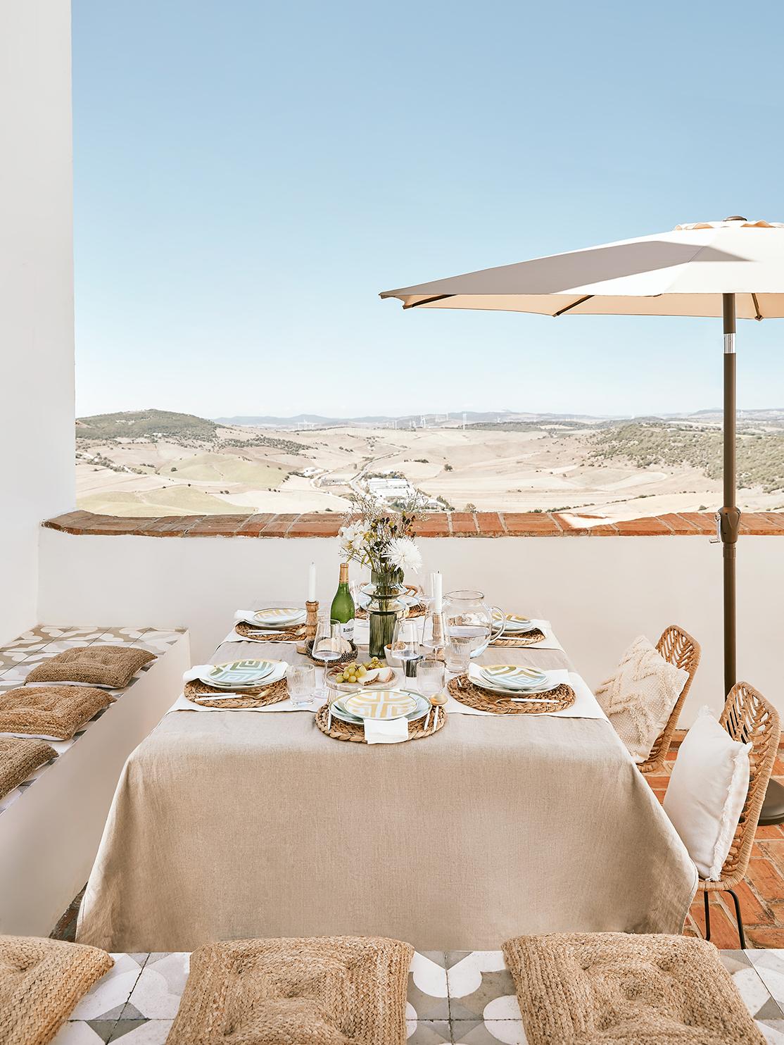 Dîner avec vue